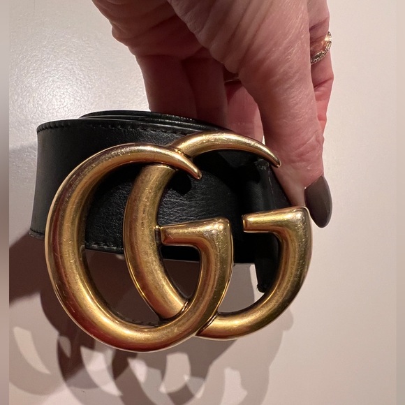 GG MARMONT WIDE BELT -75 - Picture 3 of 7